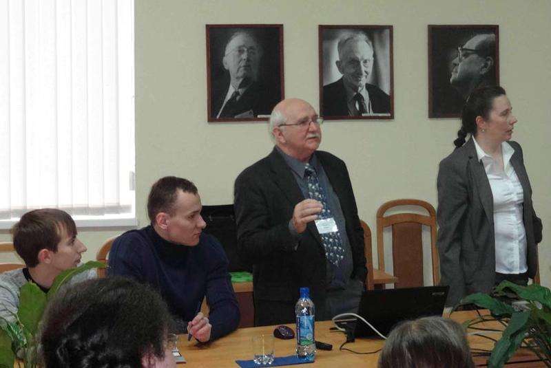 Научно-практический семинар «Глобальное сотрудничество в области неорганических материалов». Ведущий — доктор Гюнтер Эффенберг, генеральный директор фирмы Materials Science International Services (Германия);
